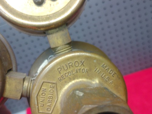 Union Carbide Specialty Gas Regulator R-205 Purox CGA-540 Made In USA - Picture 5 of 13