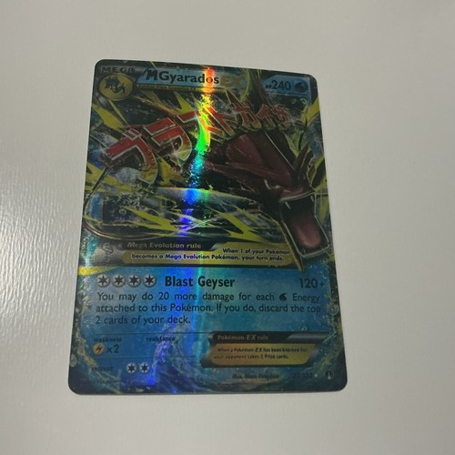 Pokémon TCG Mega M Gyarados EX Carta Pokemon Xy Personalizzata Fan Art
