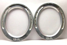 KB Brand Horse Shoes KB-R1 Aluminum Eggbar Size1 Pair FREE SHIPPING