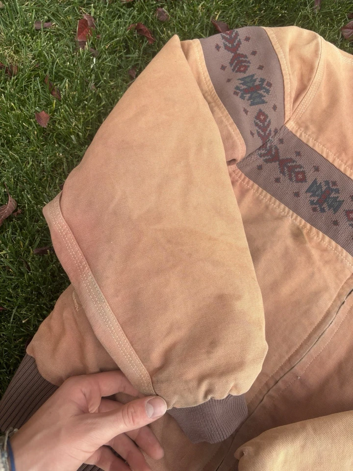 Chaqueta azteca Carhartt vintage años 90 talla mediana Foto 4 de 4