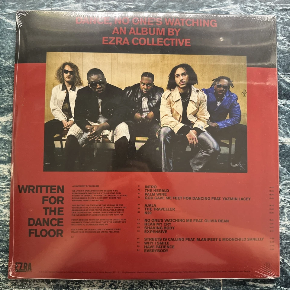 Ezra Collective - Dance, No One's Watching 12” Vinyl Record MINT SEALED - Image 2 of 2