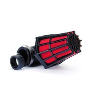 Luftfilter Carenzi R-EVO 90° Ø 28 / 35Mm Schwarz / Rot