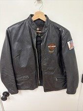 Harley-Davidson Women's Leather Motorcycle Jacket Size S