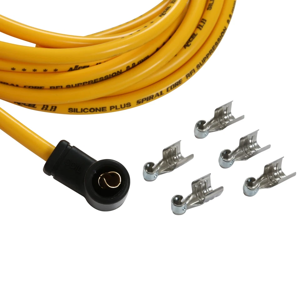 Juego de cables de bujía ACCEL 8031 - Cable de supresión en espiral de 8,8 mm - Juego universal Foto 2 de 4