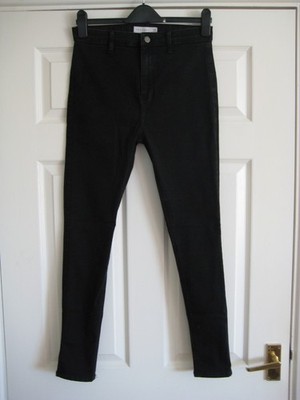 Black Ripped Jeans Topshop Black Joni Jeans Belt Loops Topshop