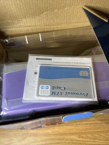 Fishboy Talking ATM Piggy Bank for Childrens with Dual Debit Cards Open Box - Picture 6 of 6