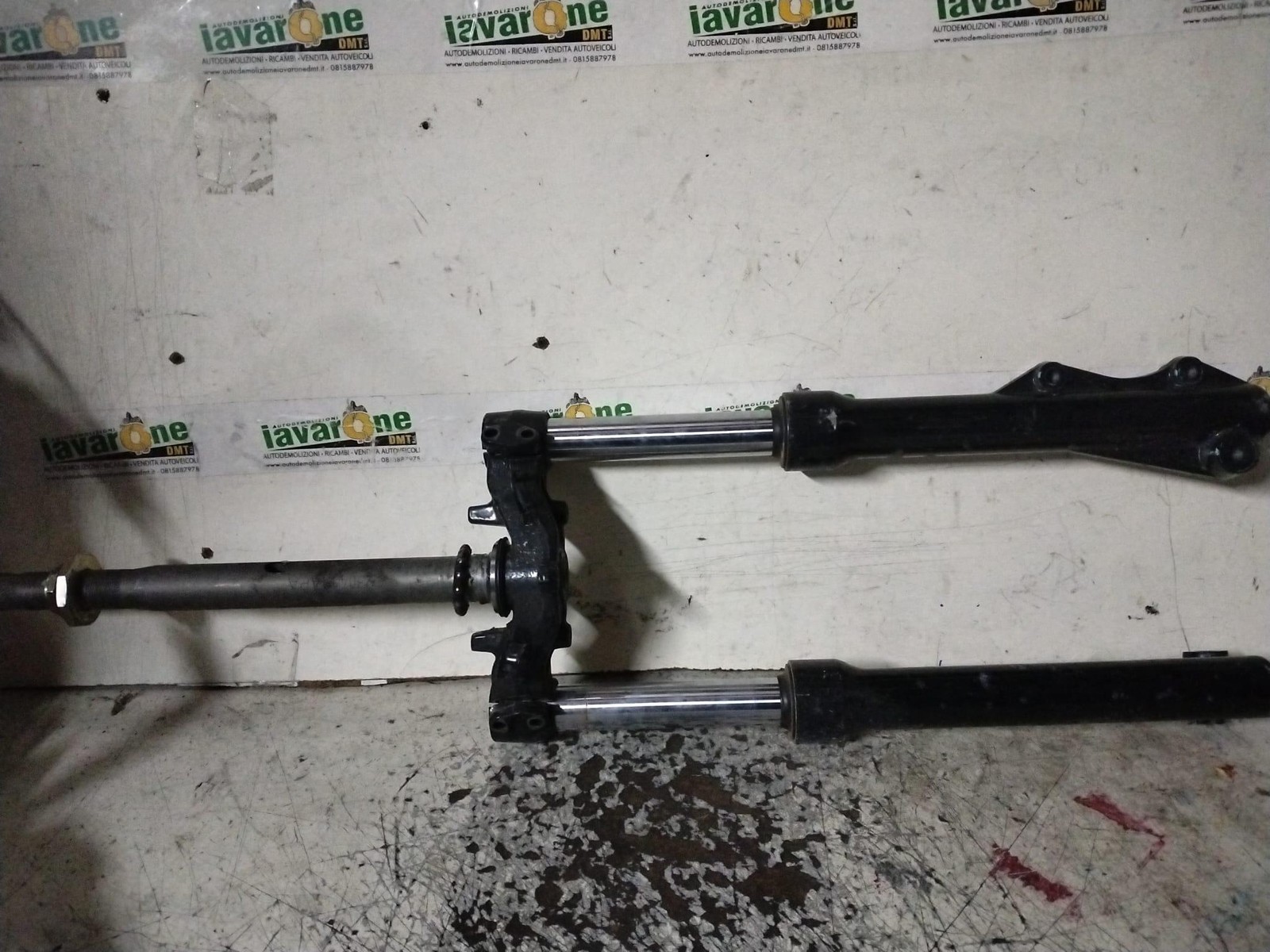 FORCELLA ANTERIORE COMPLETA PER PEUGEOT Tweet 50cc (13>)