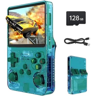 Handheld Spielekonsole Retro 128 GB 40000 Spiele IPS Bildschirm