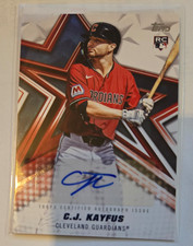 2026 TOPPS SERIES 1 C.J. KAYFUS RC #BSA-CJK BASEBALL STARS REAL ONE AUTO MINT !