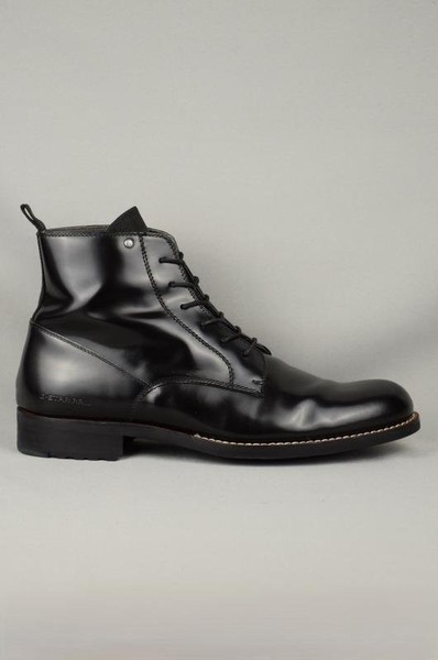 Men G-Star Raw Boots Black Leather 44