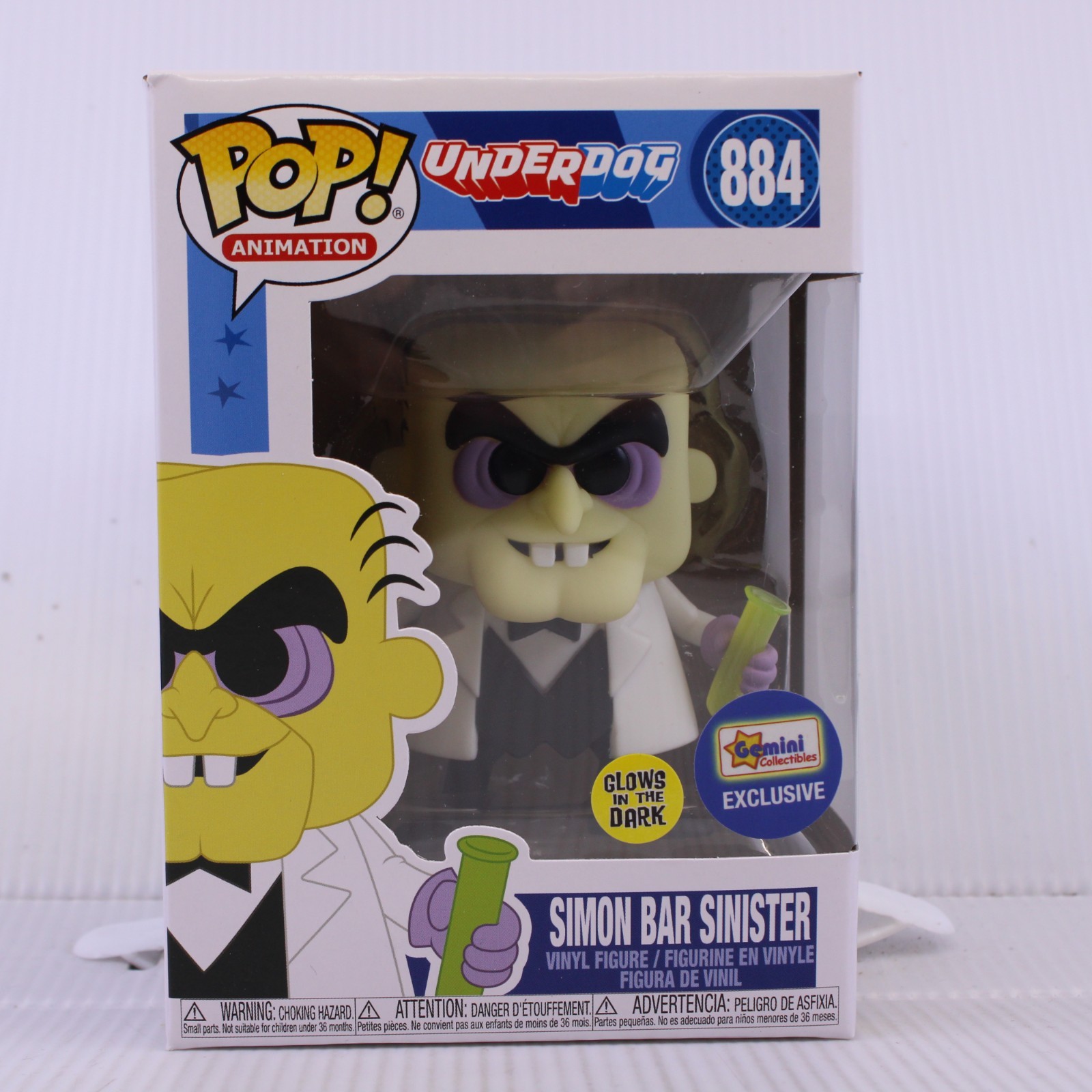 F5 Funko Pop Simon Bar Siniser Underdog Gemini Exclusive Vinyl Figure 884