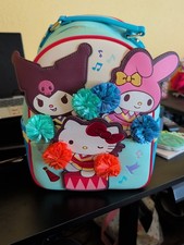Sanrio Hello Kitty, My Melody, Kuromi Cheer Mini Backpack BoxLunch Exclusive