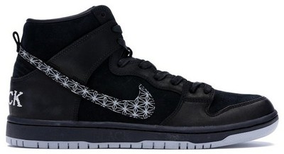 Size 10.5 - Nike Black Bar x SB Zoom Dunk Pro High Black