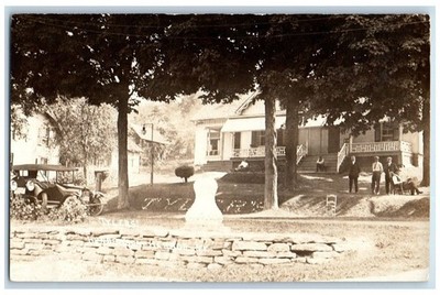 c1910's Tylers Party Henderson Harbor New York NY RPPC Photo Antique Postcard