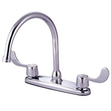 Kingston Brass KB781 Vista 1.8 GPM Standard Kitchen Faucet - Chrome
