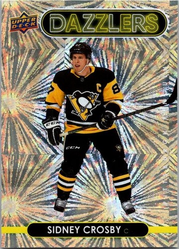 Sidney Crosby [Orange] #DZ-35 2021 Upper Deck Dazzlers card