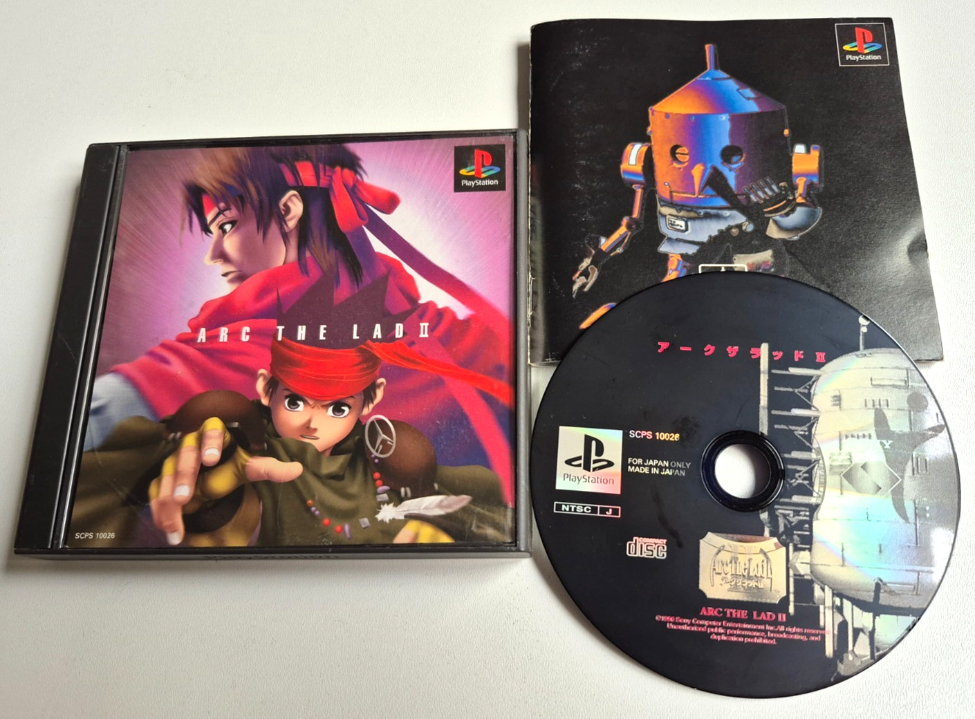Arc The Lad II - PlayStation 1 PS1 - NTSC-J JAPAN - Complet
