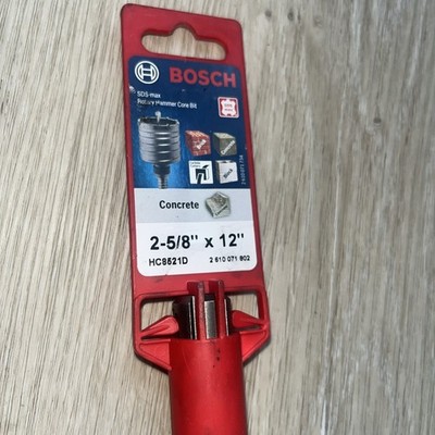 Bosch HC8521 2-5/8'' x 12'' SDS Max Rotary Hammer Core Bit