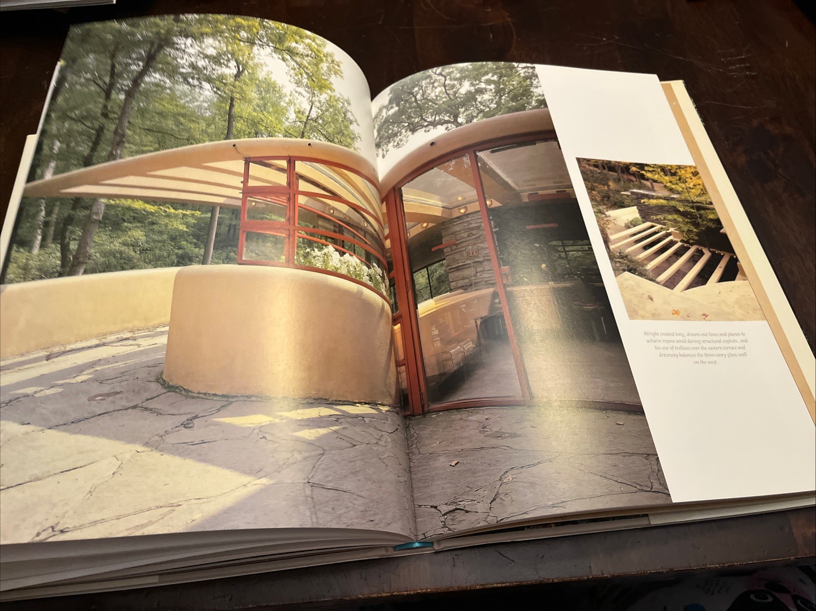 FALLINGWATER: A FRANK LLOYD WRIGHT COUNTRY HOUSE Edgar Kaufmann Large Hardcover