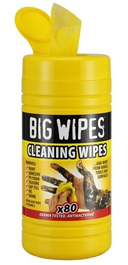 Big Wipes Biodegradable Cleaning Wipes X80