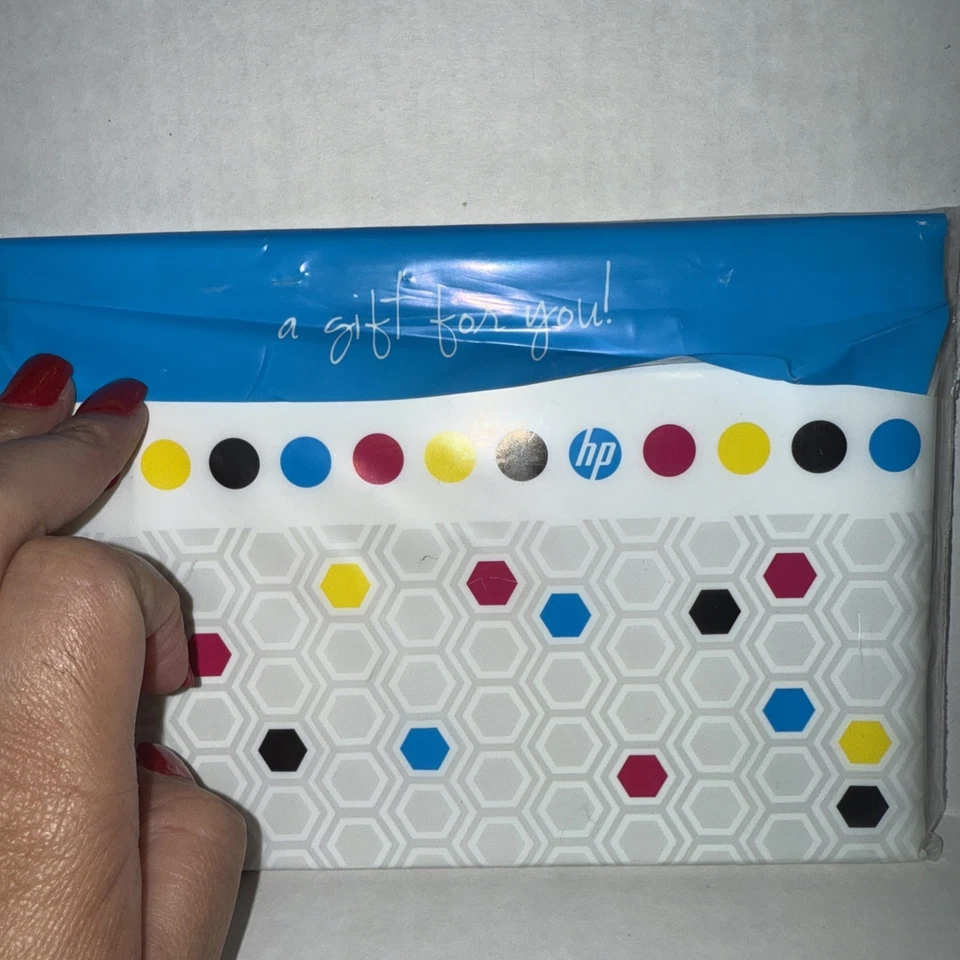 HP White Glossy Ink Jet Printer 5x7 PHOTO PAPER x10 +Envelope x5 CR702-60024 NEW - Image 3 of 3