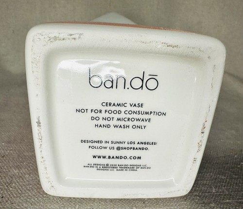 ban.do Ceramic Orange Juice Vase Retro Decor Kitschy Decor - Picture 6 of 6