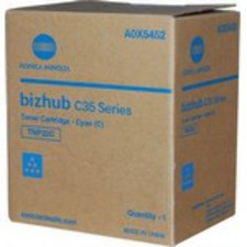 Konica Minolta TNP22C Cyan Toner Standard Yield