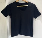 Simply Be Black 100% Cotton T-shirt Size 12-14 36”  Chest