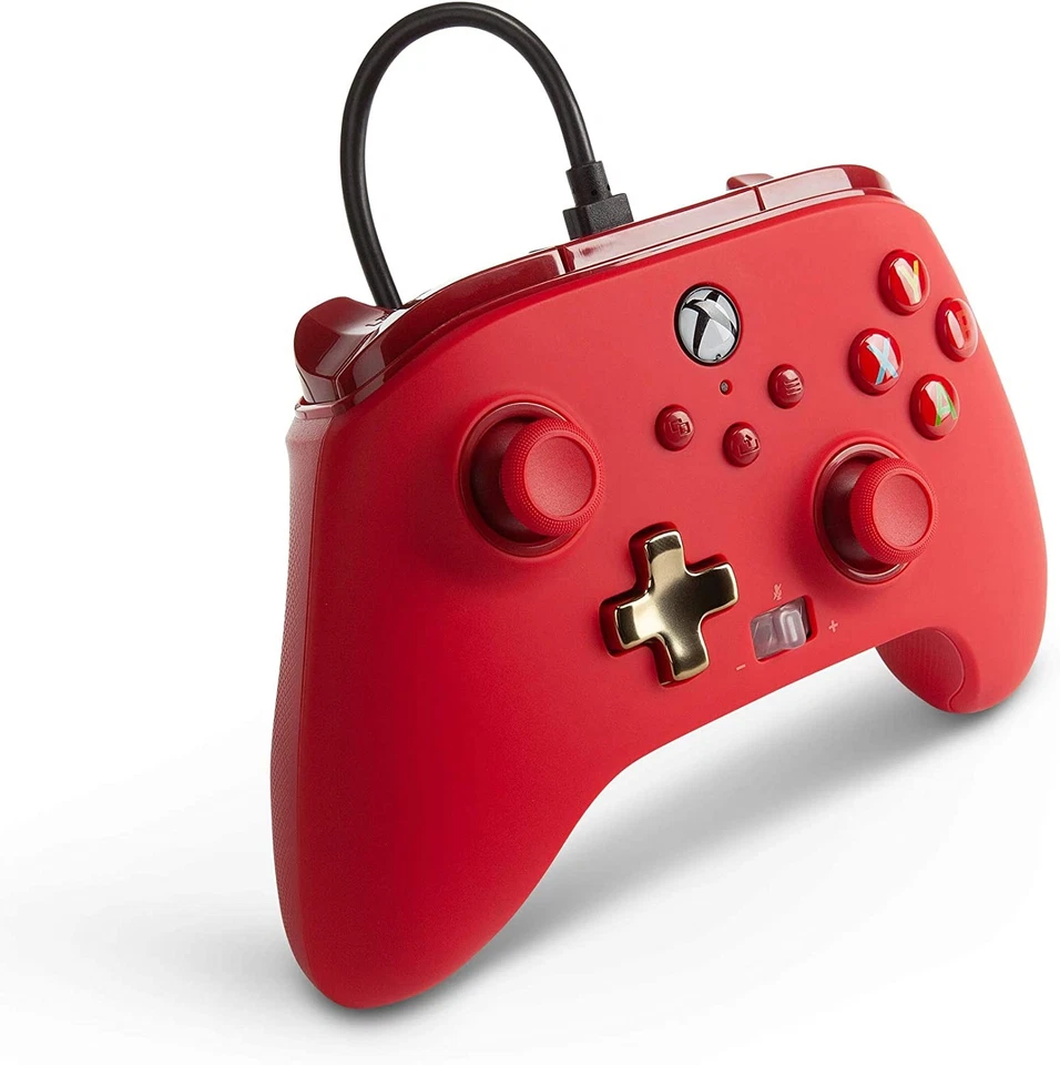 PowerA Enhanced Wired Controller for Xbox - Red, Gamepad, Wired Video Game Contr - Image 4 of 4