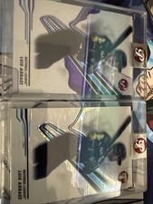 2024 Topps Pristine Purple Refractor Luis Arraez 21/99 Miami Marlins #253 & Base
