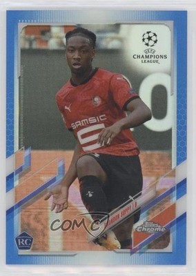 2020 Chrome UEFA Champions League Blue Refractor Brandon Soppy Rookie RC 0s9u