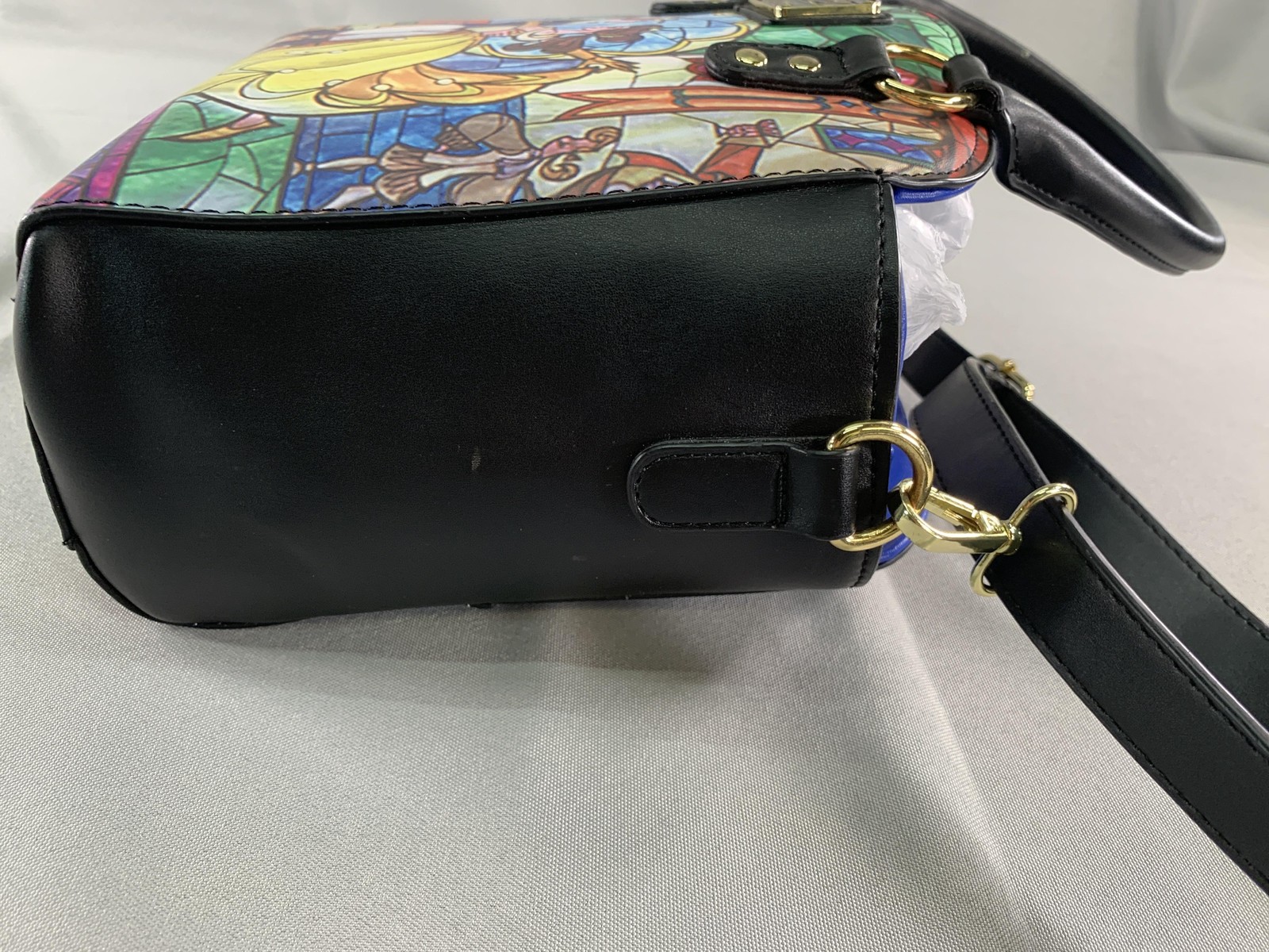 Disney Loungefly Beauty and the Beast Satchel Han… - image 5