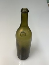 Rare French Absinthe Bottle from Mid 1800's - Pernod Fils Olive Green Glass