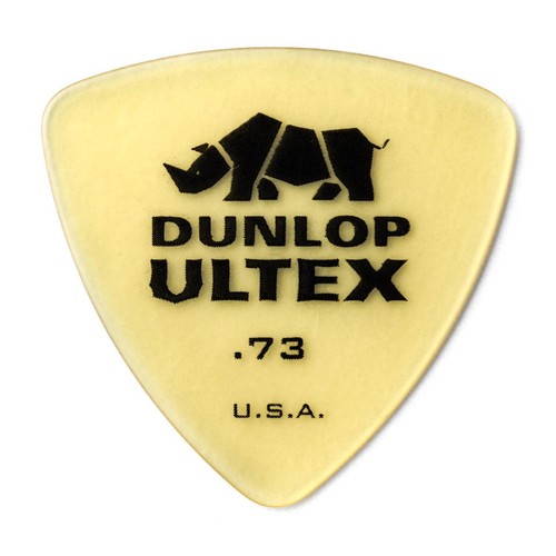 Used Dunlop Ultex Triangle .73mm Pick, 6-Pack