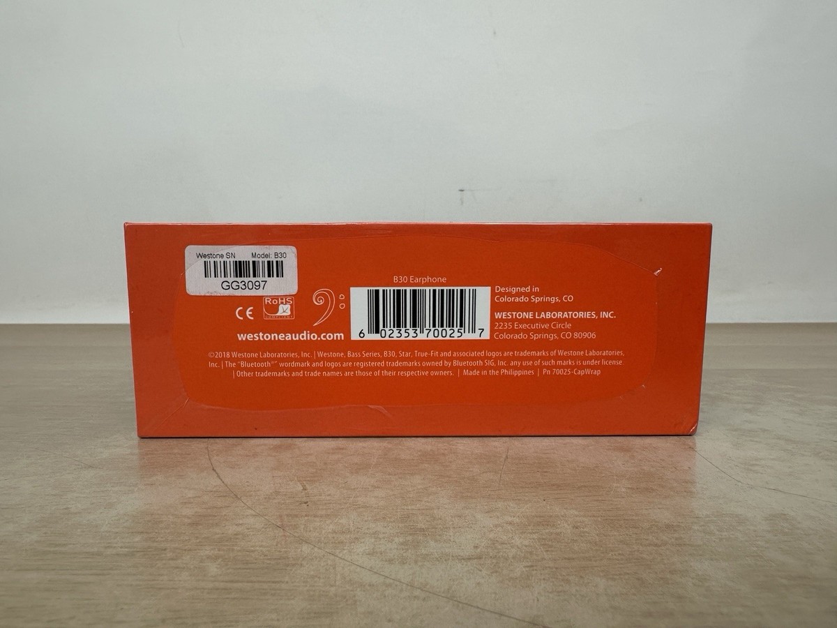 Westone B30 With Bluetooth Cable Three-driver True-fit Earphones