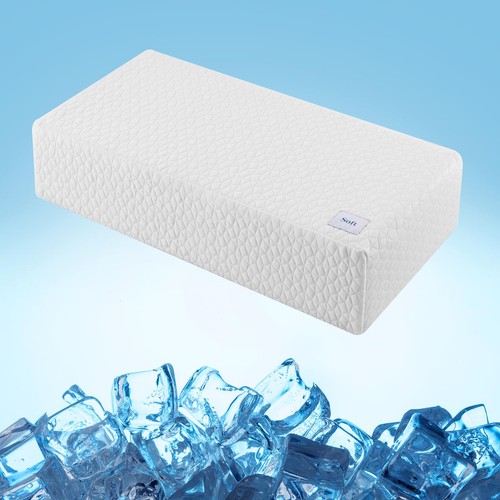 Ice Cube Cooling Pillow for Side Sleepers Memory Foam Side Sleeper Pillow Sup... - Picture 1 of 7