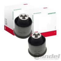 2X Schaeffler FAG Achslager Buchsen Hinten Passend FüR Audi A1 A3 TT Seat Cordob