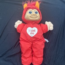 Russ Stuffed Animal Troll Doll Plush Devil I Love You