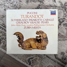 CD- Puccini - Turandot / Sutherland · Pavarotti · Caballé · Ghiaurov · Krause ·