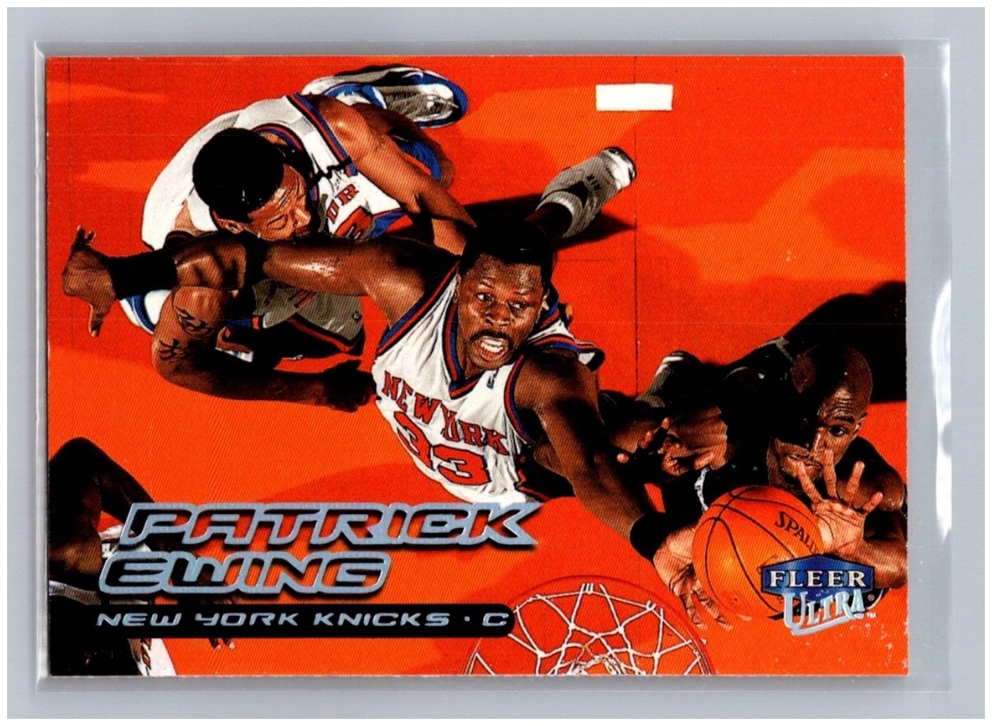1999-00 Fleer Ultra Patrick Ewing #26 New York Knicks NBA Basketball HOF