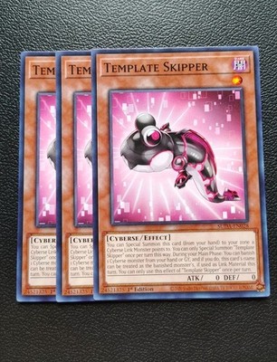 Yu-Gi-Oh -  Template Skipper  3X - Full Playset