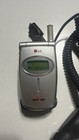 LG Verizon Vintage Flip Cell Phone w/ Car Charger & Belt Clip – Powers On
