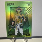 Bo Jackson Battle Arena Green Battlefoil Glow Homestead GBF-112 Nick Kurtz SSP