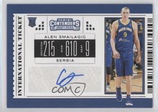 2019 Panini Contenders Draft Picks International Tickets Alen Smailagic Auto 0c2