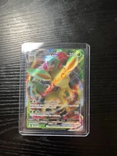 Pokémon TCG Leafeon VMAX Holo Ultra Rare Card Evolving Skies 008/203