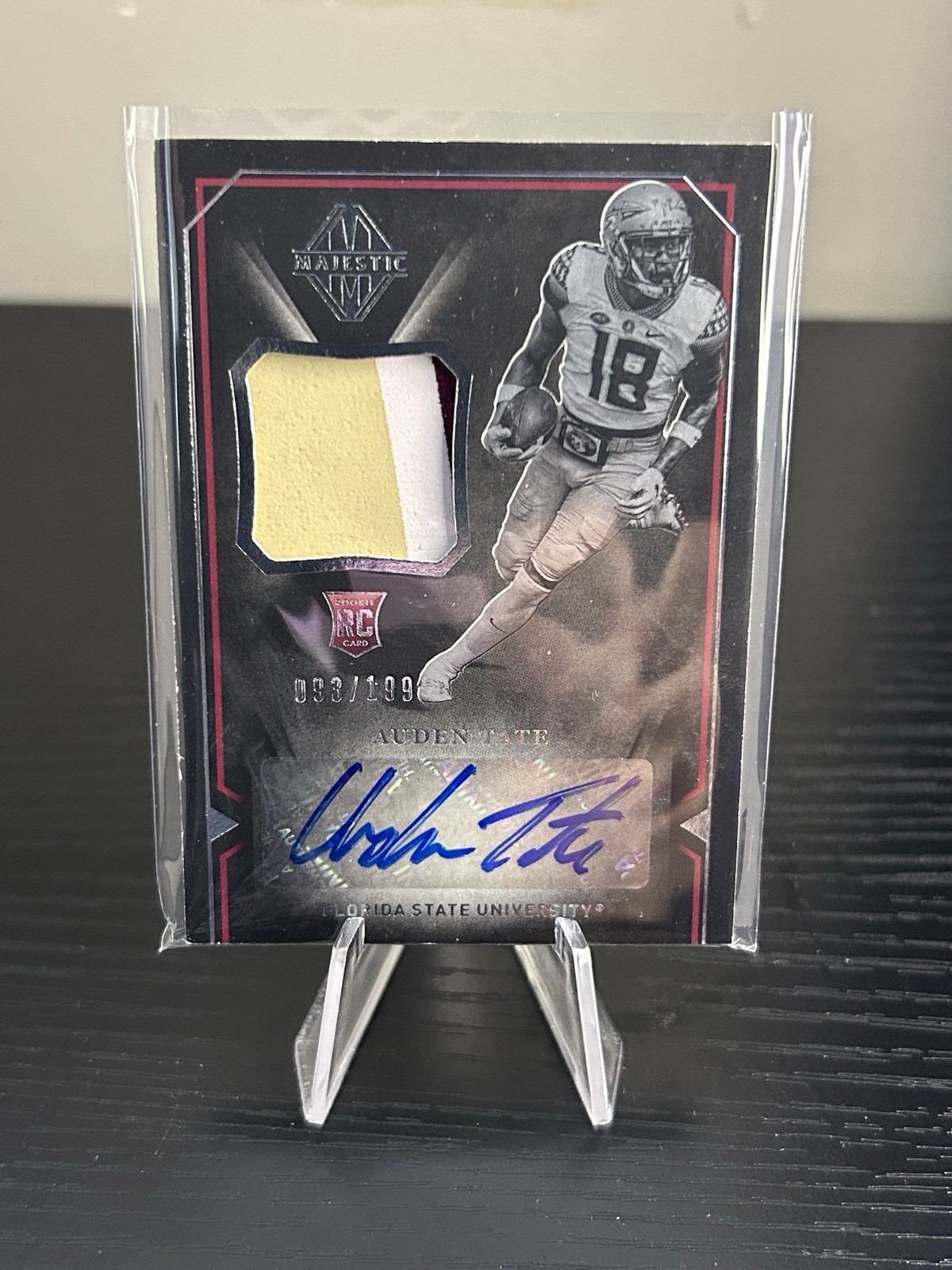 Auden Tate Panini Majestic #131 Rookie Signature