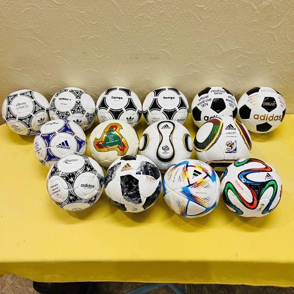 Adidas Historical 1970-2022 FIFA world cup Mini Ball Collector Set