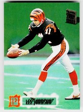 Lee Johnson, 1994 Stadium Club, #481, Cincinnati Bengals,