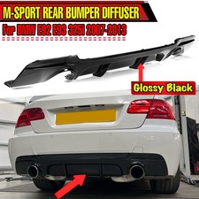 Heckdiffusor f�r BMW E92 E93 325i M-Paket 2007-2013 Sport-Performance Schwarz
