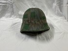 WWII ORIGINAL SWISS HELMET M-18/40 STEEL COMBAT HELMET LEATHER LINER — photo 7